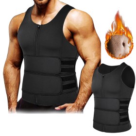 Zipper Vest Trainer - black