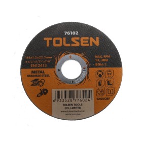 Tolsen Flat Cutting-Off Wheel - 76102