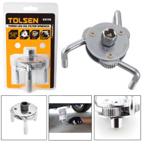 Tolsen Three leg oil filter wrench - 65110