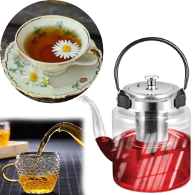 glass Tea Pot 1500Ml